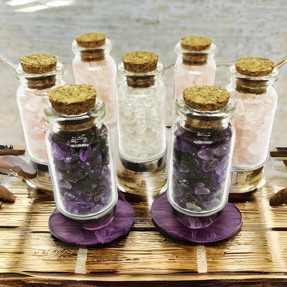 Crystal Wish Bottles