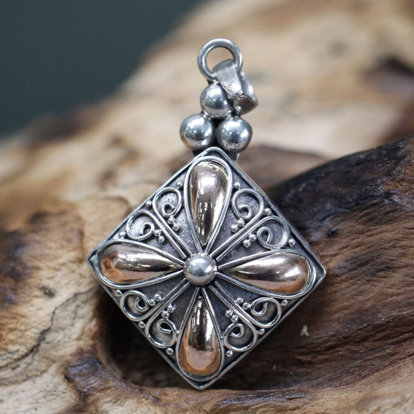 Silver & Gold Pendant